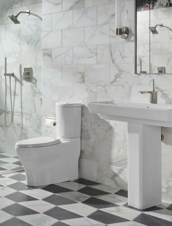 Product environment — finished bathroom